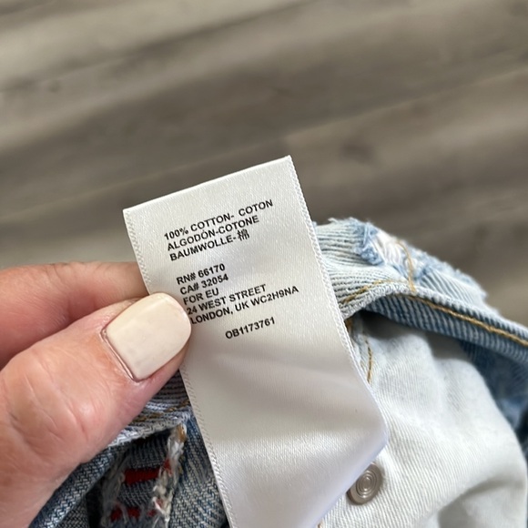 Bdg Slim Straight Jeans Light Wash Bleach Distressed 29 - Picture 8 of 8